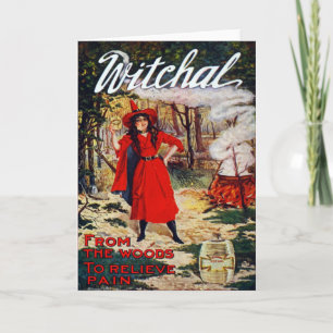 1912 Witchal Witch Card