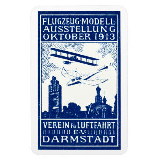 1913 Darmstadt Air Show Magnet
