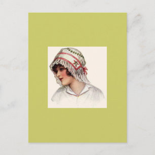 1913 Hat #6 Postcard