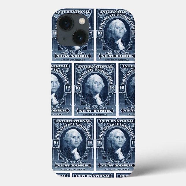 1913 New York Philatelic Exhibit Case-Mate iPhone Case (Back)