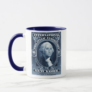 1913 New York Philatelic Exhibit Mug