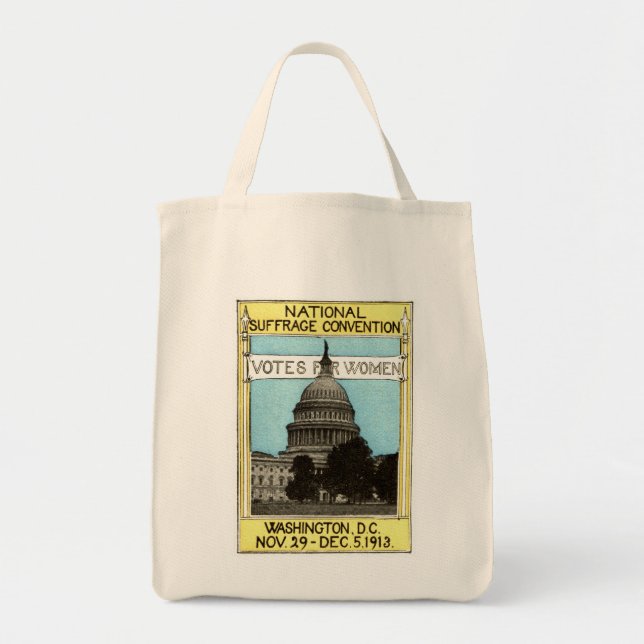 1913 Votes for Women Tote Bag (Front)