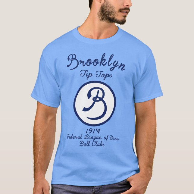 1914 Brooklyn Tip Tops ⚾ Federal League Baseball (Front)