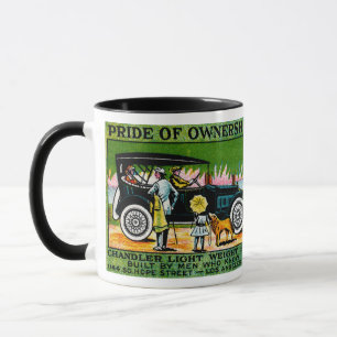 1914 Chandler Automobile Poster Mug