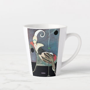 1914 Helen Dryden Fashion Woman Cover Illustration Latte Mug