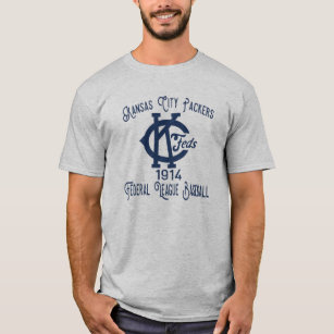 1914 Kansas City Packers Baseball Federal League ⚾ T-Shirt