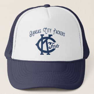 1914 Kansas City Packers Federal League Base Ball Trucker Hat