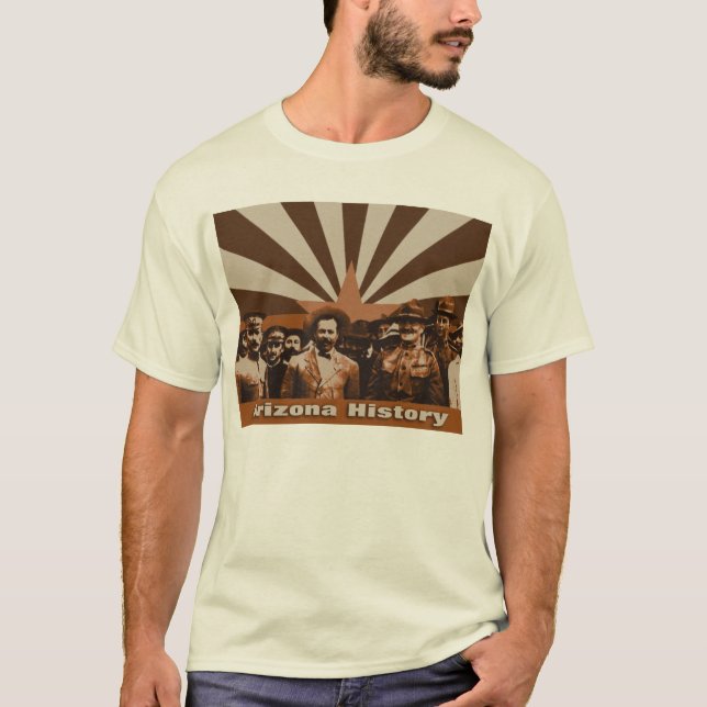 1914 Obregon, Villa, Pershing, Patton  t-shirt (Front)