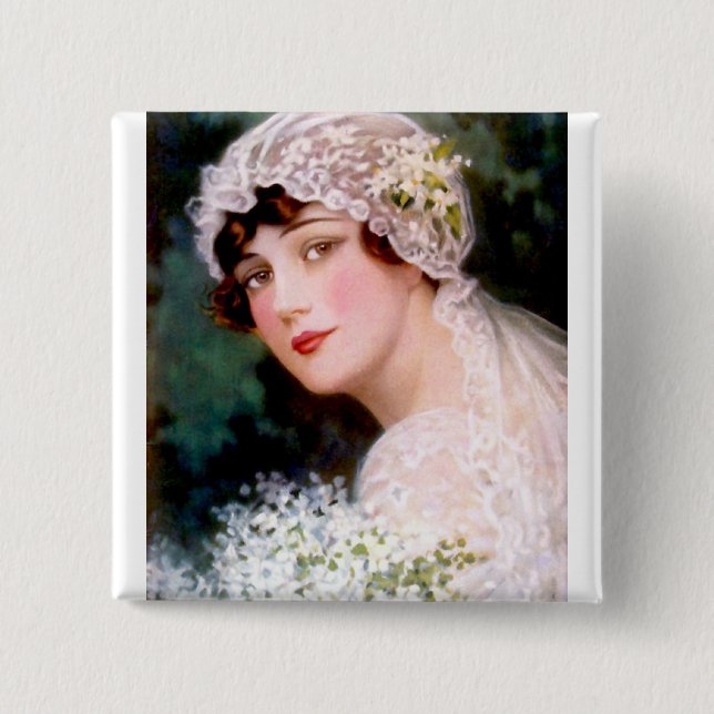 1915 Bride 15 Cm Square Badge (Front)