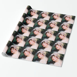 1915 Bride Wrapping Paper