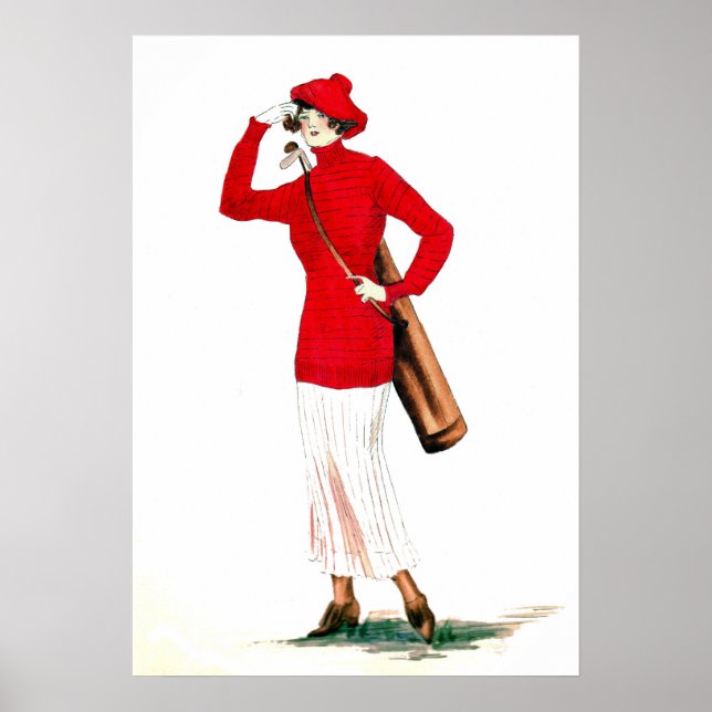 1915 Golf Print (Front)