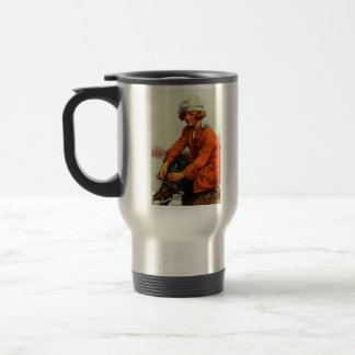 1915 Ice Skating Travel Mug