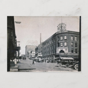 1915 Oklahoma City, Downtown View, Vintage Postcard