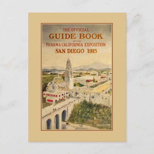 1915 Panama–California Exposition Postcard (Front)