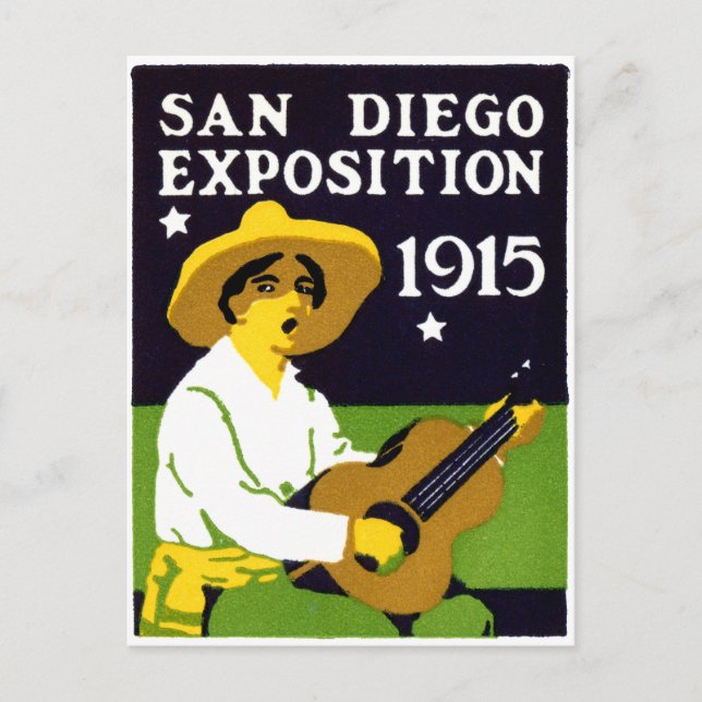1915 San Diego Exposition Postcard (Front)