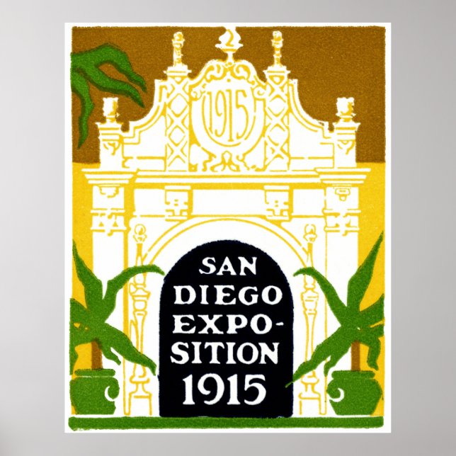1915 San Diego Exposition Poster (Front)