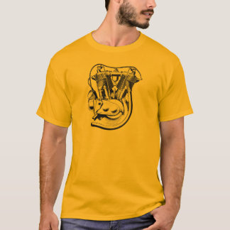 1915 V-twin vintage motorcycle t-shirt