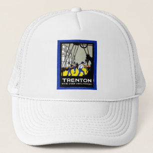 1915 Vintage Trenton New Jersey Trucker Hat
