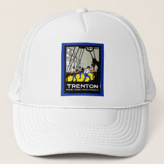 1915 Vintage Trenton New Jersey Trucker Hat