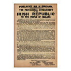 1916 Irish Proclamation - Original Copy