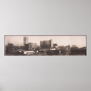1916 Panoramic View, Birmingham AL Yard Long Photo Poster