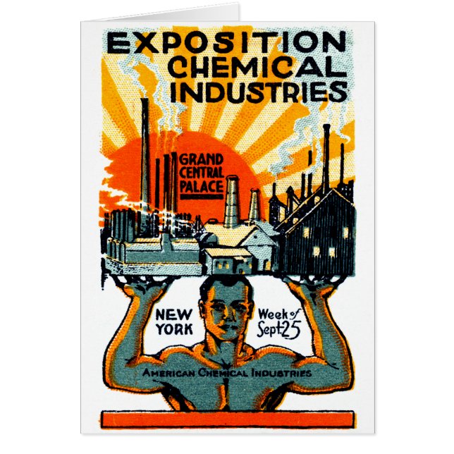 1917 Chemical Exposition Poster (Front)