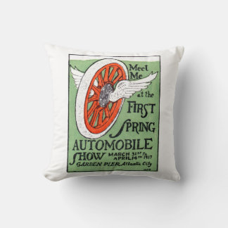 1917 New Jersey Spring Auto Show Cushion