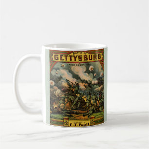 1917 The Battle of Gettysburg sheet music cover Coffee Mug