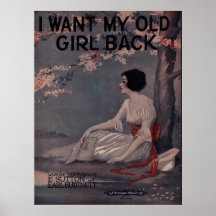 1918 I WANT MY OLD GIRL BACK