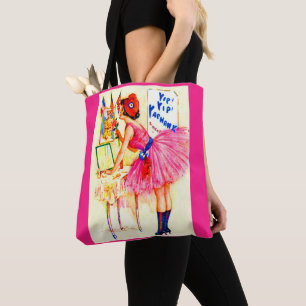 1918 Yip Yip Yaphank playbill cover image Tote Bag