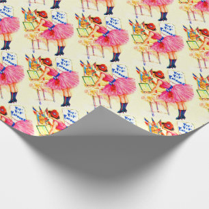 1918 Yip Yip Yaphank playbill cover print Wrapping Paper