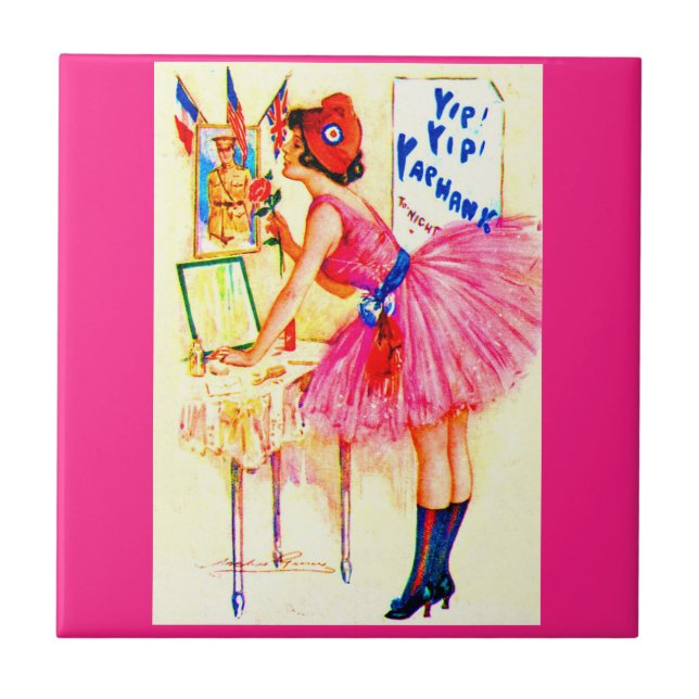 1918 Yip Yip Yaphank playbill cover Tile (Front)