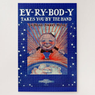 1919 Ev-Ry-Bod-Y Takes You By the Hand sheet music Jigsaw Puzzle