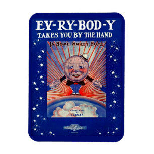 1919 Ev-Ry-Bod-Y Takes You By the Hand sheet music Magnet