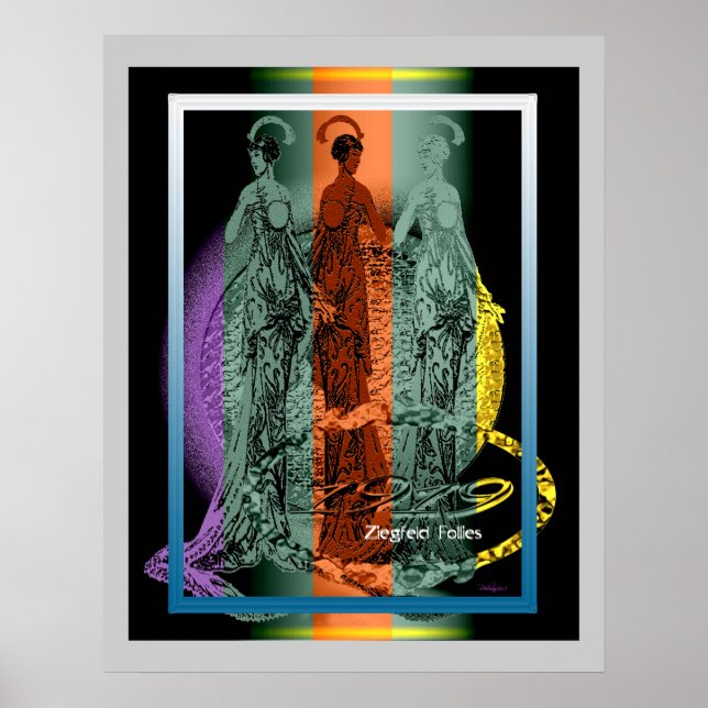 1919 Follies French Dancers  Poster (Front)