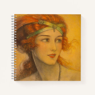 1919 gorgeous redhead notebook