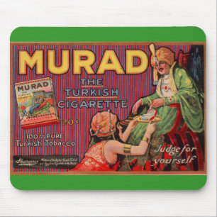 1919 Murad cigarettes ad Mouse Mat