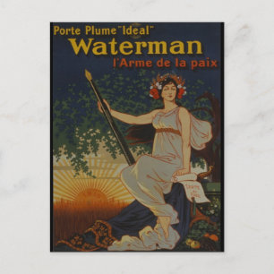 1919-Porte Plume Ideal Postcard