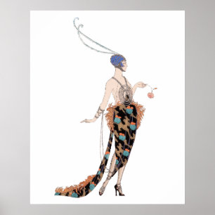 1919 women's fashion poster