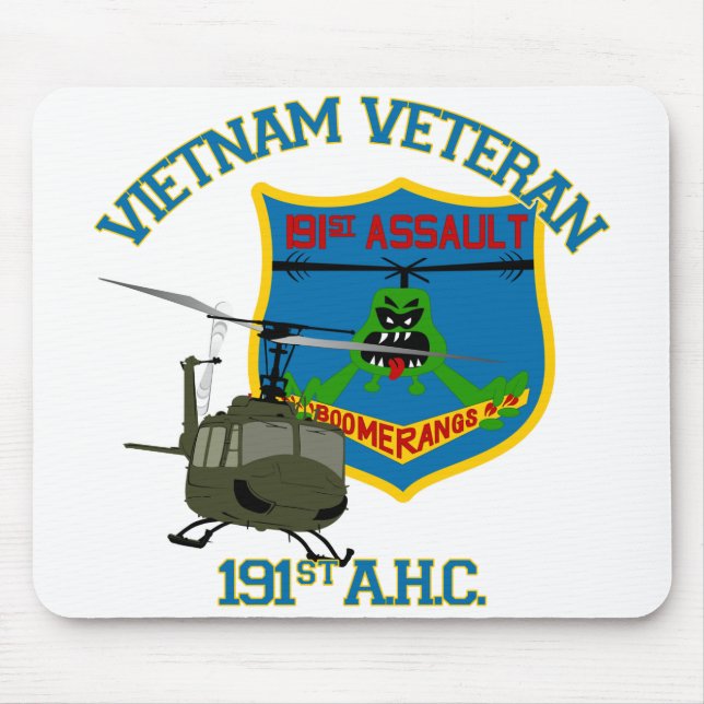 191st AHC (Vietnam Ver2) Mouse Mat (Front)