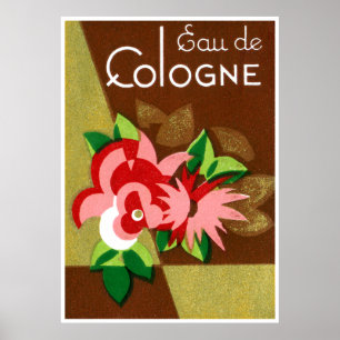 1920 Cologne perfume water Poster