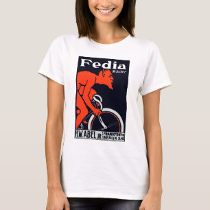 1920 Devil Riding a Bicycle T-Shirt