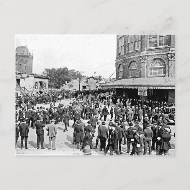 1920 Ebbets Field Postcard (Front)