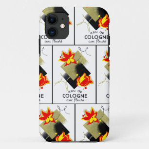 1920 French Floral perfume iPhone 11 Case