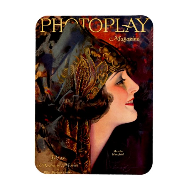 1920 Photoplay magazine cover Magnet (Vertical)