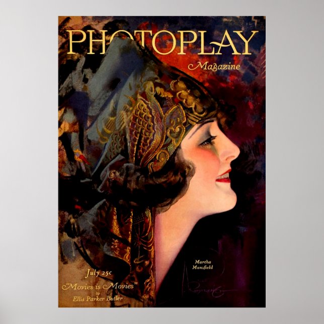 1920 Photoplay magazine cover Poster (Front)