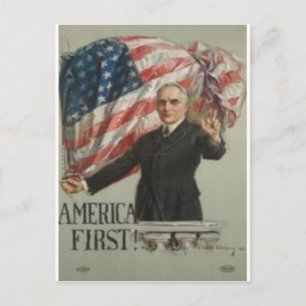 1920 Presidential Campaign Postcard