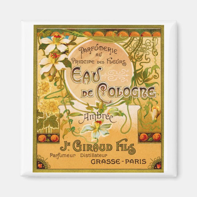 1920 Principe des Fleurs perfume Magnet (Front)