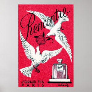 1920 Rencontre Perfume Poster