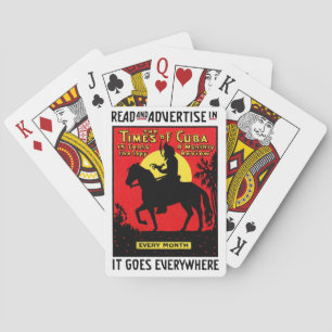 1920 The Times of Cuba Playing Cards